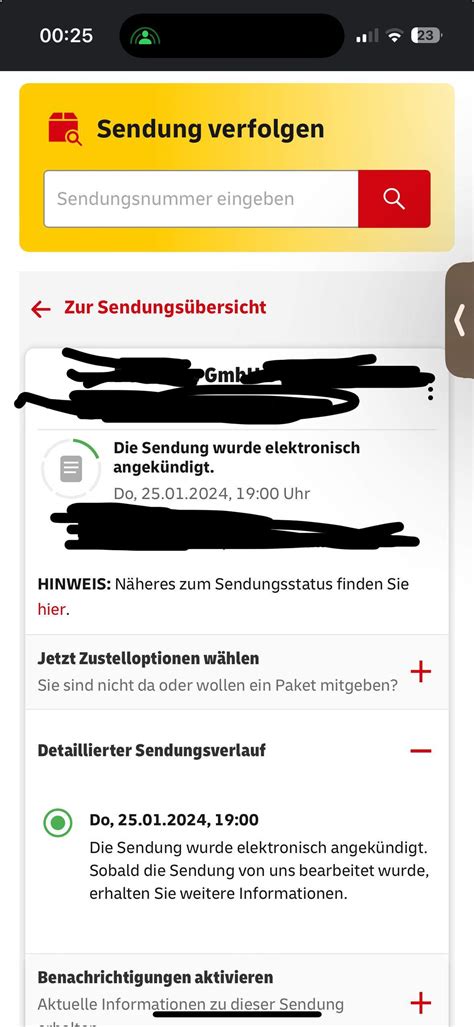 dhl pakete bis samstags.